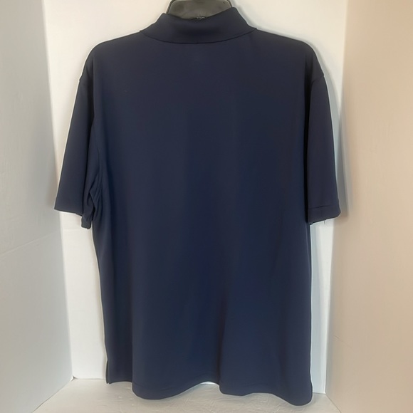 PGA Tour navy blue  golf shirt with air flux Men’s size L - Picture 2 of 10